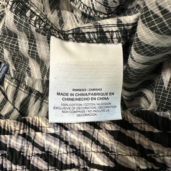 Nike Men's Allover Print Shorts XXL Black Gray Athletic Sportswear - Picture 8 of 11